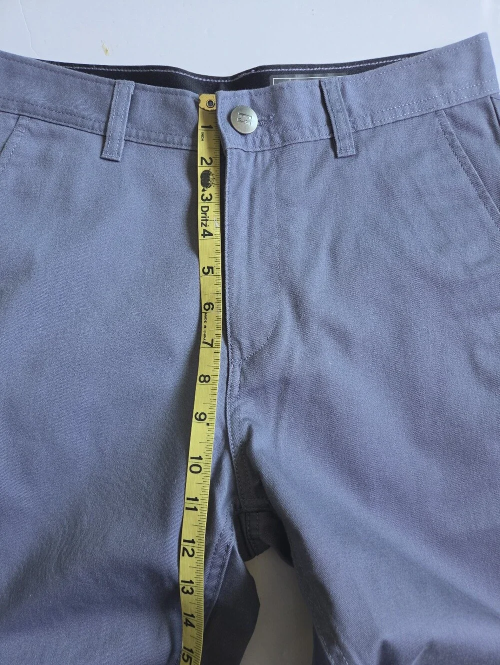 Billabong Men's Slate Gray Flat Front Shorts